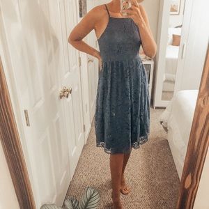 Lulu’s Lace Midi Dress